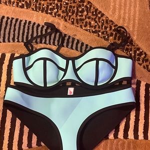 tal colored e buddy swim suit